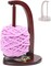 Magnetic Yarn Holder for Crocheting and Knitting, Love Wooden Yarn Ball Holder Spinner